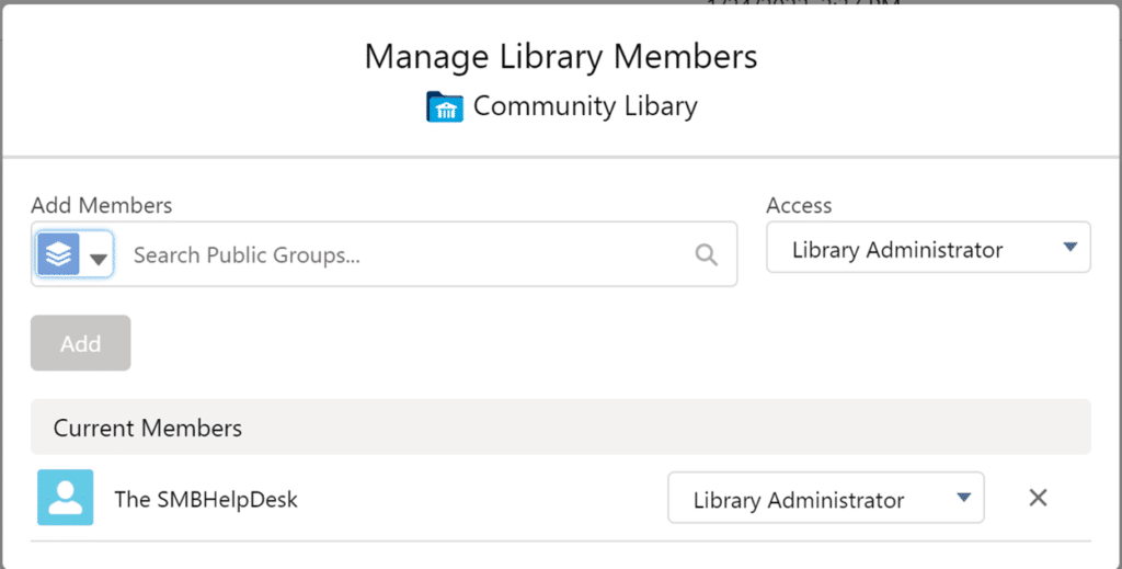 Library Members